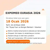 Expomed Eurasia 2026 etkinlik görseli